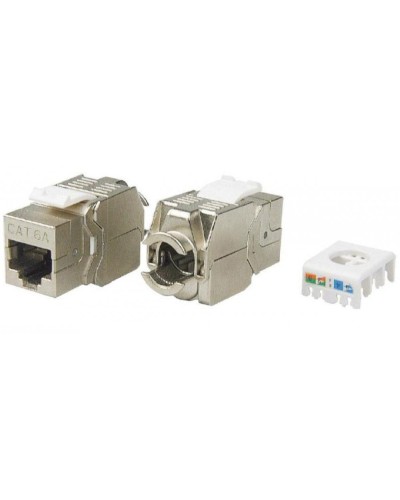 KJ8-8P8C-C6A-180-TLS-SH-F-WH. Вставка Keystone Jack RJ-45. Hyperline в Стерлитамаке