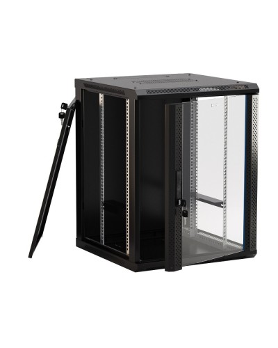 TWB-0445-GP-RAL9004. Шкаф телекоммуникационный 19 настенный 4U. Hyperline в Стерлитамаке