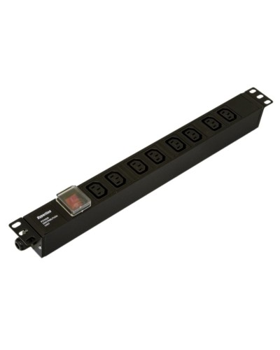 SHE19-8IEC-S-CB. Блок розеток 19. Hyperline в Стерлитамаке