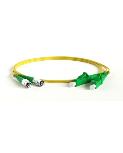 FC-D2-9-FC/AR-LC/AR-H-1M-LSZH-YL. Патч-корд волоконно-оптический FC-LC. Hyperline в Стерлитамаке