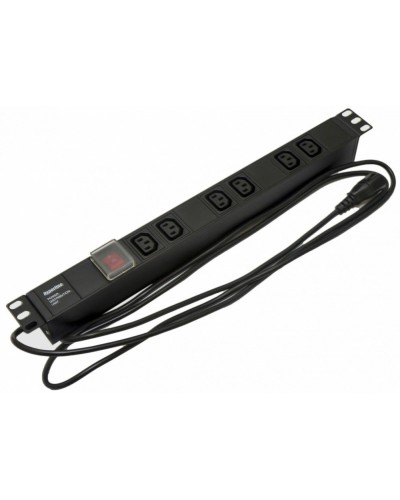 SHE19-6IEC-S-2.5IEC. Блок розеток 19. Hyperline в Стерлитамаке
