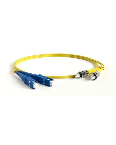 FC-D2-9-SC/UR-ST/UR-H-1M-LSZH-YL. Патч-корд волоконно-оптический ST-SC. Hyperline в Стерлитамаке
