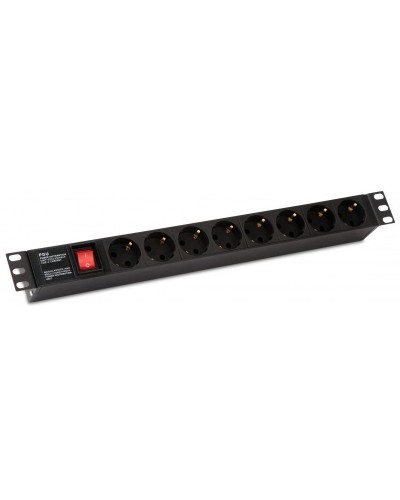 SHE19-8SH-S-IEC. Блок розеток 19. Hyperline в Стерлитамаке