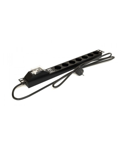 SHE19-7SH-BF-2.5EU. Блок розеток 19. Hyperline в Стерлитамаке