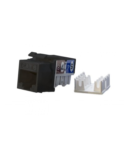 KJ9-8P8C-C6-90-BK. Вставка Keystone Jack RJ-45. Hyperline в Стерлитамаке