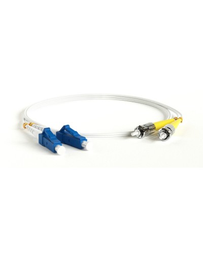 FC-D2-9A1-LC/UR-ST/UR-H-1M-LSZH-WH. Патч-корд волоконно-оптический ST-LC. Hyperline в Стерлитамаке