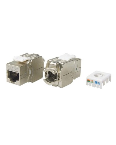 KJ8-8P8C-C5e-180-TLS-SH-F-WH. Вставка Keystone Jack RJ-45. Hyperline в Стерлитамаке