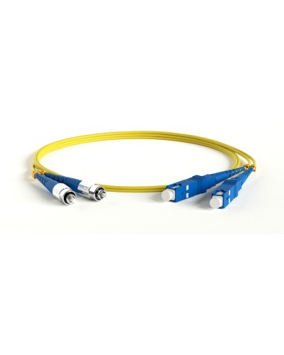 FC-D2-9-FC/UR-SC/UR-H-2M-LSZH-YL. Патч-корд волоконно-оптический SC-FC. Hyperline в Стерлитамаке