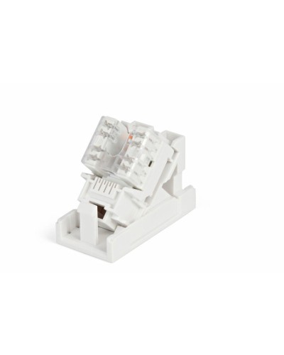 SIP2K-C5E-M45-22.5. Вставка 45х22,5 с наклонным модулем RJ-45 категории 5е. Hyperline в Стерлитамаке