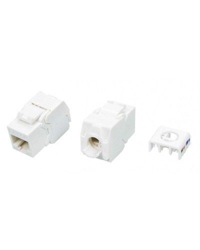 KJ8-8P8C-C6A-180-TLS-WH. Вставка Keystone Jack RJ-45. Hyperline в Стерлитамаке