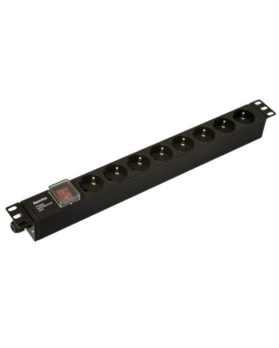 SHE19-8SH-S-CB. Блок розеток 19. Hyperline в Стерлитамаке