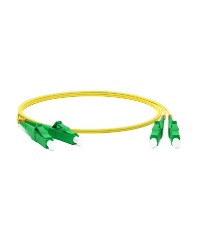 FC-D2-9-LC/AR-LC/AR-H-2M-LSZH-YL. Патч-корд волоконно-оптический одномодовый. Hyperline в Стерлитамаке