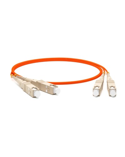 FC-D2-50-SC/PR-SC/PR-H-2M-LSZH-OR. Патч-корд волоконно-оптический SC-SC. Hyperline в Стерлитамаке