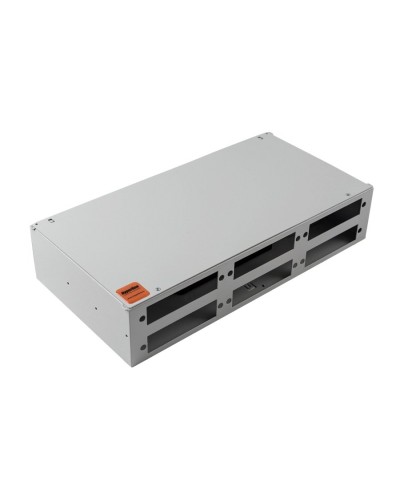 FO-19R-2U-6xSLT-W140H42-48UN-GY. Кросс оптический 19. Hyperline в Стерлитамаке