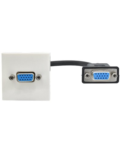 Розетка VGA M/M PRIMER РКМ-10-20-П белый IEK(PR-KK40D-RV-0-1-K01). Розетка. IEK в Стерлитамаке