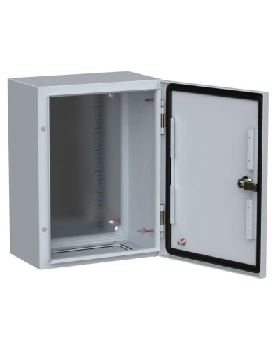 ЩМП-40.30.20 УХЛ1 IP66 400x300x200 TITAN 5 (TI5-10-N-040-030-020-66). Шкаф металлический с монтажной платой. IEK в Стерлитамаке