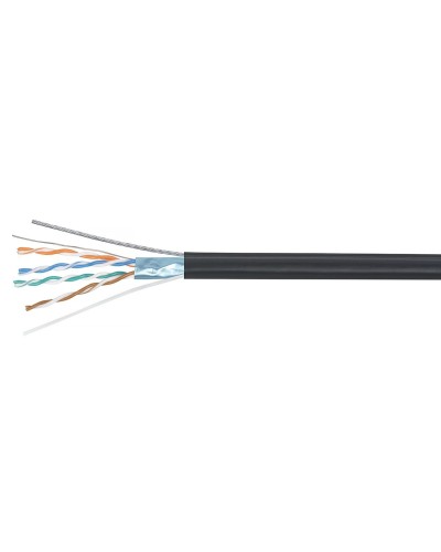 GENERICA F/UTP кат. 5E 100МГц 4 пары LDPE OUTDOOR трос 1,2мм черный (BC3-C5E04-359-305-G). Кабель «витая пара» (LAN) для структурированных систем связи. IEK в Стерлитамаке