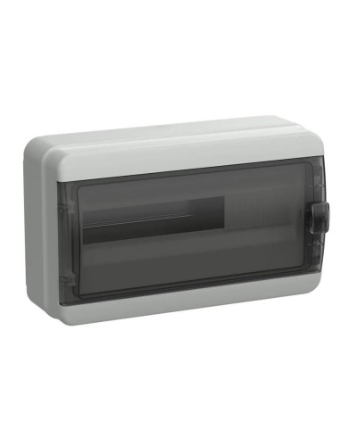 Корпус пластиковый КМПн-18 IP65 TEKFOR (TF5-KP72-N-18-65-K03-K02). Корпус модульный пластиковый черная прозрачная дверь. IEK в Стерлитамаке