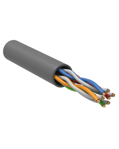 GENERICA U/UTP 5E 24AWG 4PR LSZH серый (BC1-C5E04-121-100-R-G). Кабель «витая пара» (LAN) для структурированных систем связи. IEK в Стерлитамаке