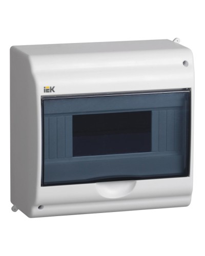Корпус пластиковый КМПн 2/9-1 IP31 белый KREPTA 3 (MKP42-N-09-31-01). Щиток модульный с прозрачной дверцей, настенный. IEK в Стерлитамаке