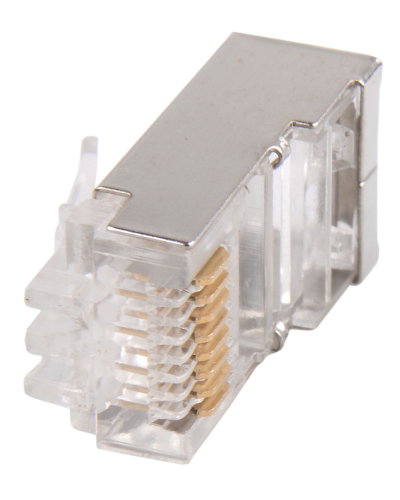 GENERICA Разъём RJ-45 FTP для кабеля кат. 5Е (20 шт) (CS3-1C5EF-G). Разъем RJ-45. IEK в Стерлитамаке