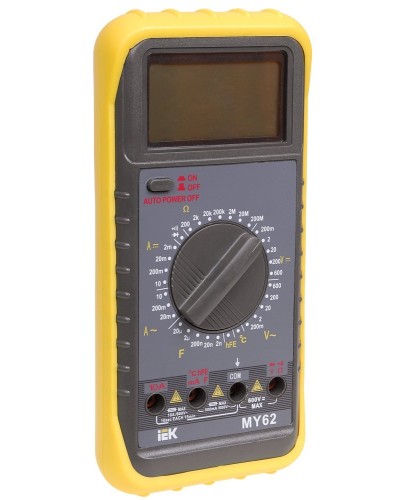 Мультиметр цифровой Professional MY62 (TMD-5S-062). Мультиметр цифровой. IEK в Стерлитамаке
