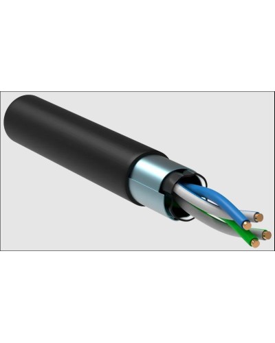 GENERICA U/UTP 5E 24AWG 2PR LDPE черный (BC3-C5E02-139-305-R-G). Кабель «витая пара» (LAN) для структурированных систем связи. IEK в Стерлитамаке