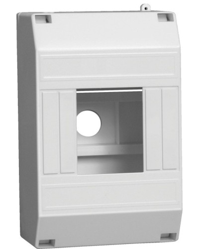 Корпус пластиковый КМПн 1/4 IP20 белый (MKP31-N-04-30-135). Щиток модульный без дверцы, настенный. IEK в Стерлитамаке