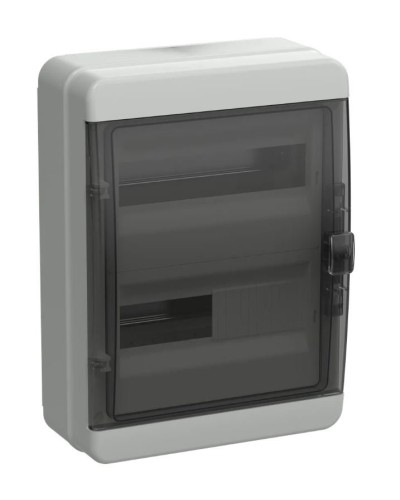 Корпус пластиковый КМПн-24 IP65 TEKFOR (TF5-KP72-N-24-65-K03-K02). Корпус модульный пластиковый черная прозрачная дверь. IEK в Стерлитамаке