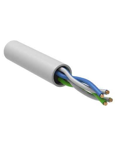 GENERICA U/UTP кат. 5E 24AWG 2 пары LSZH INDOOR белый (BC1-C5E02-128-305-G). Кабель «витая пара» (LAN) для структурированных систем связи. IEK в Стерлитамаке