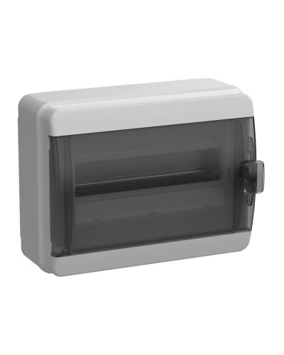 Корпус пластиковый КМПн-12 IP65 TEKFOR (TF5-KP72-N-12-65-K03-K02). Корпус модульный пластиковый черная прозрачная дверь. IEK в Стерлитамаке