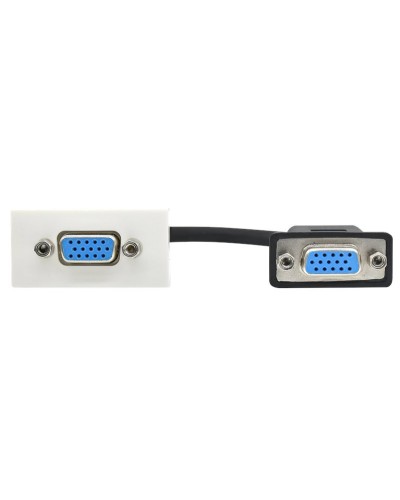 Розетка VGA M/M PRIMER РКМ-20-20-П белый IEK (PR-KK40D-RV-0-2-K01). Розетка. IEK в Стерлитамаке