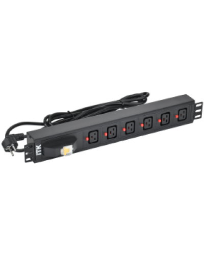 PH21-06C19-11. Блок розеток 19”. ITK в Стерлитамаке