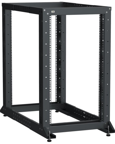 LF05-24U61-2GM. Стойка 2-рамная 24U 600х600-1000мм черная. ITK в Стерлитамаке