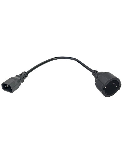 PC-C14D-10CM. Адаптер C14-Schuko. ITK в Стерлитамаке