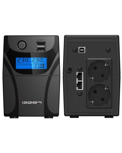 Ippon Back Power Pro II 850 Euro (1005575). Источник бесперебойного питания. Ippon в Стерлитамаке