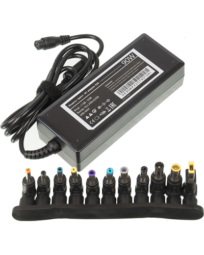 Блок питания Ippon E90 автоматический 90W 18.5V-20V 11-connectors 4.5A, LED индикатор (651780). Блок питания. Ippon в Стерлитамаке