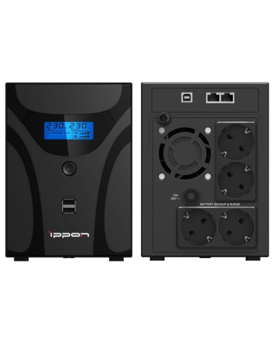 Ippon Smart Power Pro II 2200 Euro (1029746). Источник бесперебойного питания. Ippon в Стерлитамаке