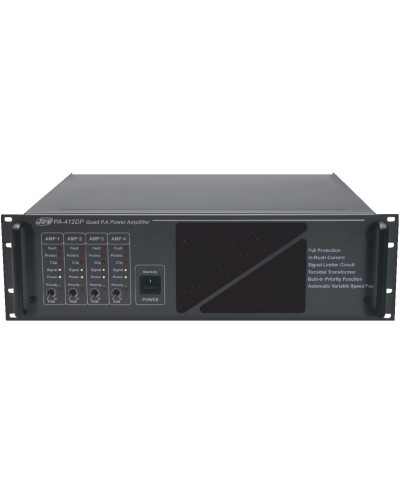 PA-412DP. Усилитель мощности 4-х канальный 4х120 Вт, 100 В. JDM в Стерлитамаке