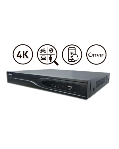 KN-PRO16/2-4K. Видеорегистратор IP 16-канальный. KENO в Стерлитамаке