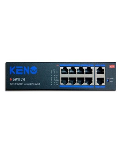KN-SW802POE+. Коммутатор с питанием по PoE. KENO в Стерлитамаке