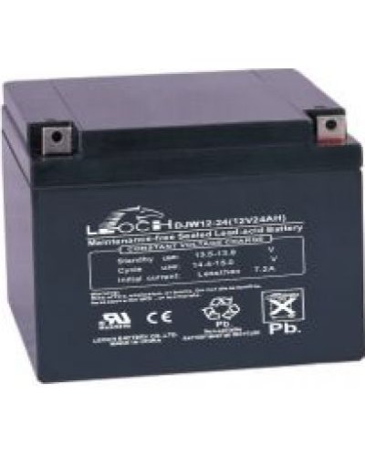 LEOCH DJW 12-24. Аккумулятор герметичный свинцово-кислотный. LEOCH в Стерлитамаке