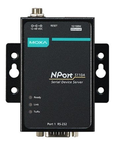 NPort 5110A. 1-портовый асинхронный сервер. MOXA в Стерлитамаке