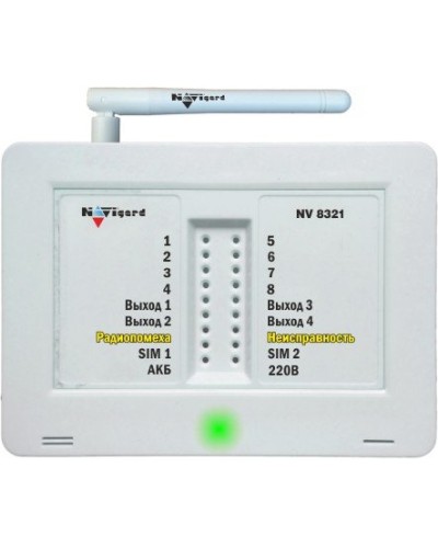 NV 8321. GSM сигнализация радиоканальная. NAVIgard в Стерлитамаке