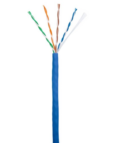 U/UTP 4pair, Cat5e, In, PVC (CCA-UU004-5E-PVC-BL). Кабель «витая пара» (LAN) для структурированных систем связи. NETLAN в Стерлитамаке