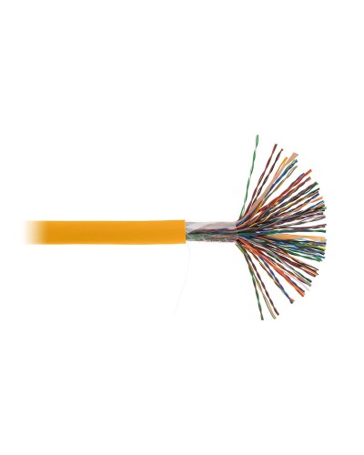 U/UTP 50pair, Cat5 In, PVC (EC-UU050-5-LSZH-OR-3), витая пара. Кабель «витая пара» (LAN) для структурированных систем связи. NETLAN в Стерлитамаке