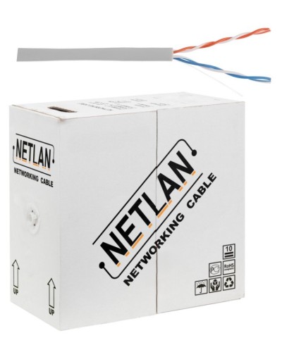 U/UTP 2pair, Cat5, In, PVC, CCA (CCA-UU002-5-PVC-GY) . Кабель «витая пара» (LAN) для структурированных систем связи. NETLAN в Стерлитамаке