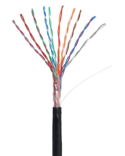 U/UTP 10pair, Cat5, Out, PE (EC-UU010-5-PE-BK-3). Кабель «витая пара» (LAN) для структурированных систем связи. NETLAN в Стерлитамаке