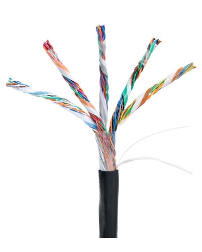 U/UTP 25pair, Cat5, Out, PE (EC-UU025-5-PE-BK-3). Кабель «витая пара» (LAN) для структурированных систем связи. NETLAN в Стерлитамаке