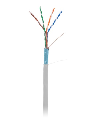 F/UTP 4pair, Cat5e, In, PVC (EC-UF004-5E-PVC-GY). Кабель «витая пара» (LAN) для структурированных систем связи. NETLAN в Стерлитамаке